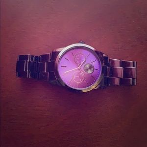 Black watch w/ purple lens